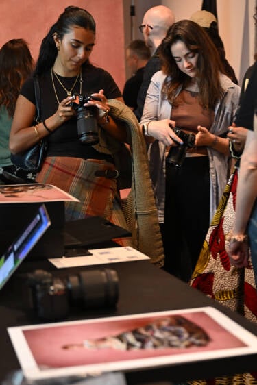 BTS of Nikon x Photo London  2025 workshops